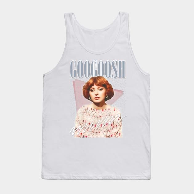 Googoosh / 70s Retro Aesthetic Design Tank Top by DankFutura